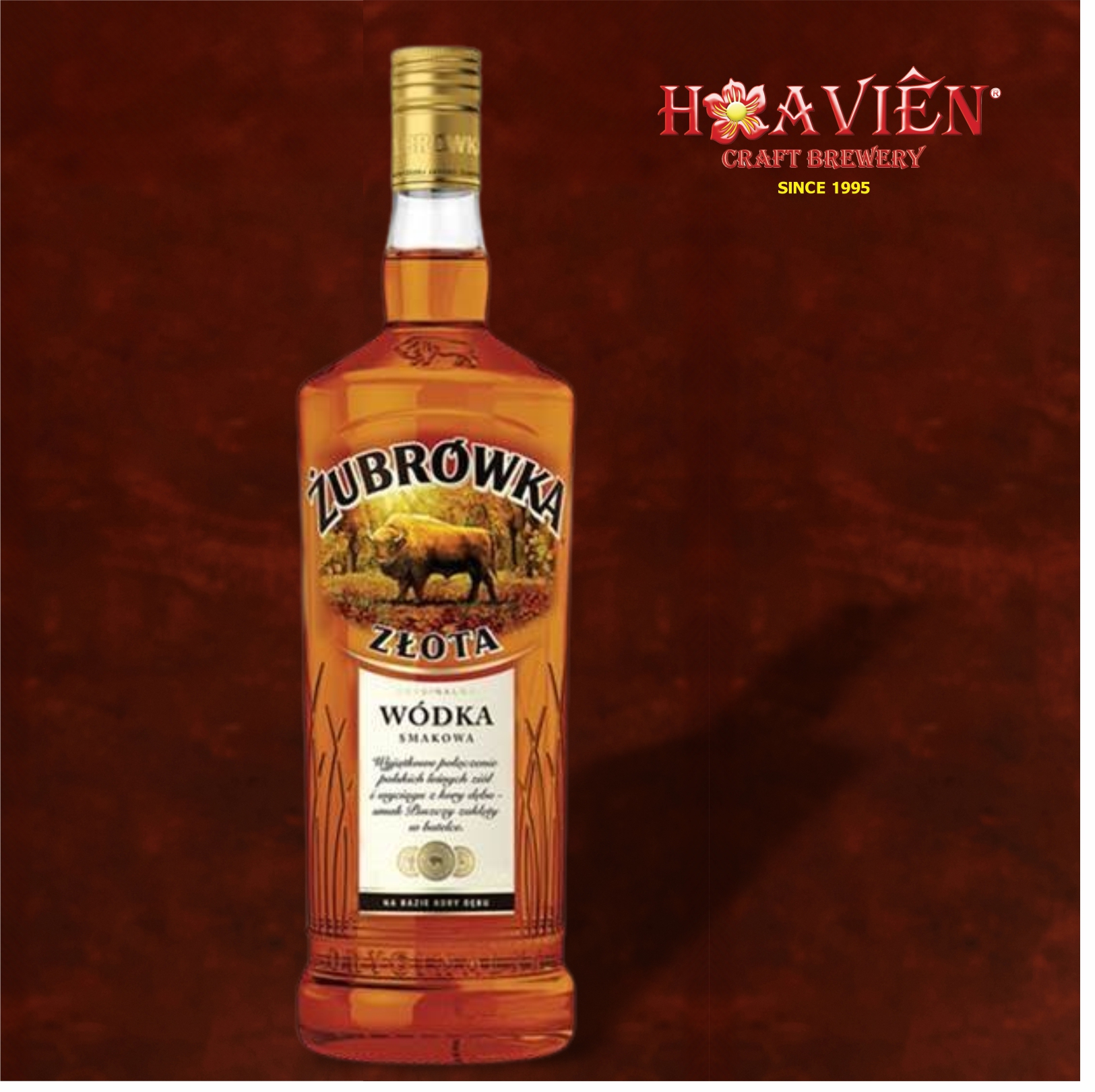 ZUBROWKA ZLOTA VODKA 500ml